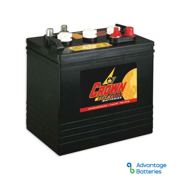 Crown CR-205 6V Deep-Cycle Flooded Battery