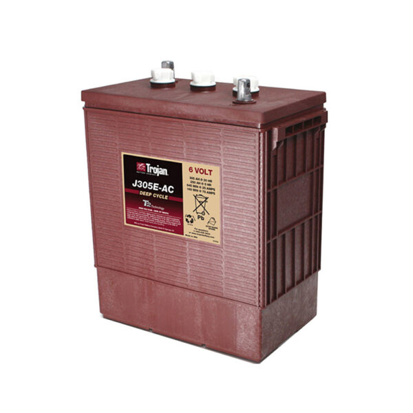 Trojan J305E-AC 6V Deep-Cycle Flooded Battery