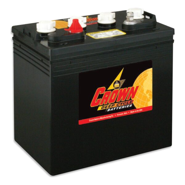 Crown CR-165 8V Deep-Cycle Flooded Battery