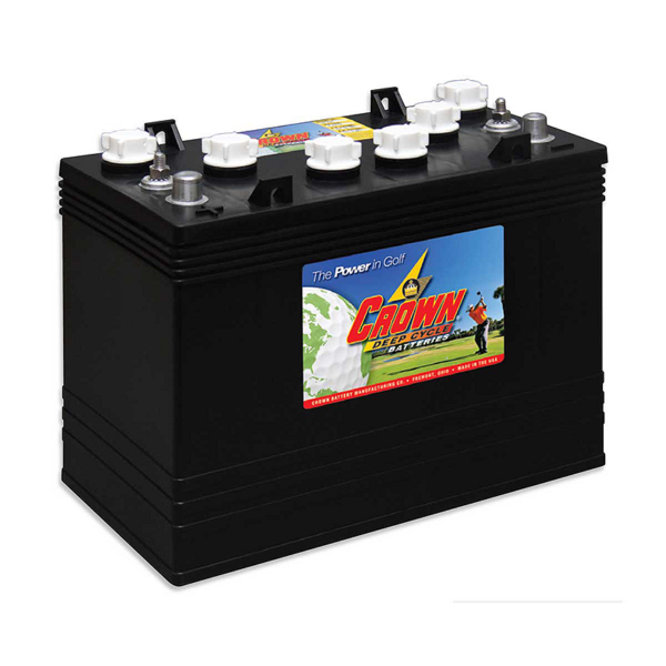 Crown CR-GC155 12V Deep-Cycle Flooded Battery