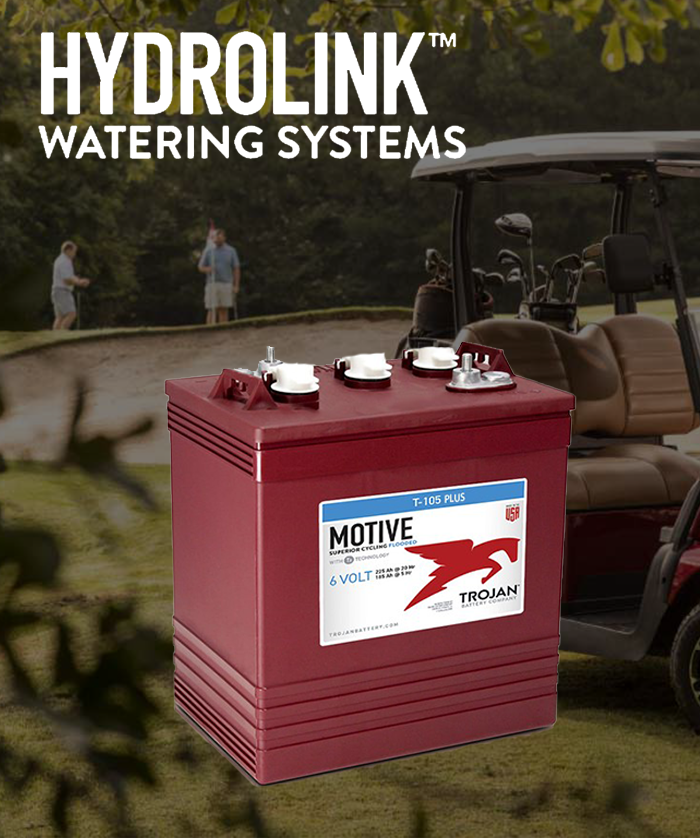 Trojan T105 plus Deep-Cycle Flooded Battery with Hydrolink