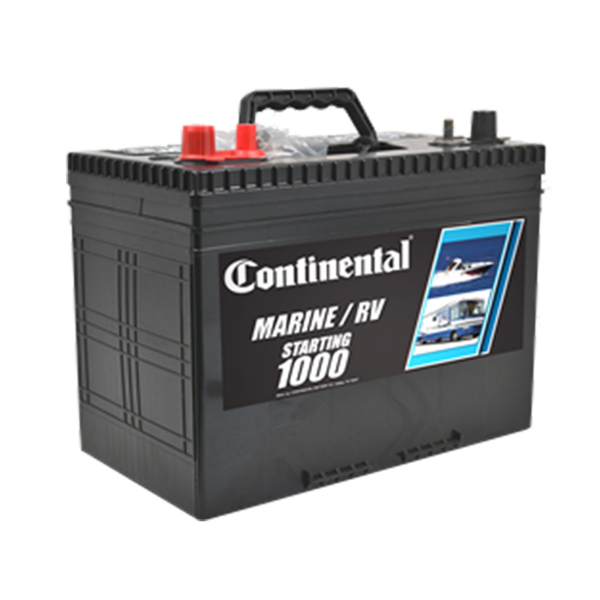 Continental M27-1000 Marine & RV 12V Dual Purpose AGM Battery
