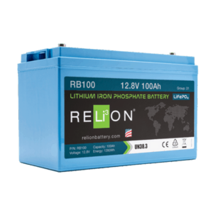 RELiON RB100 100Ah LiFePO4 12.8V Deep-Cycle Lithium Battery