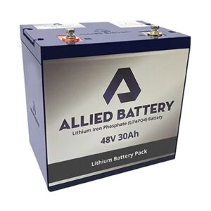 Allied Battery AB-INDV-48V-30AH 30Ah LiFePO4 48V Deep-Cycle Lithium Battery