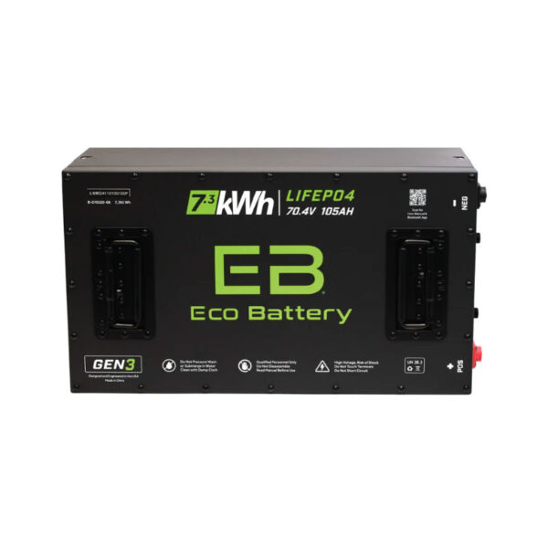 A-070105-06 70V 105AH LiFePO4 Battery GEN3 | Eco Battery EB-3344 ICON/Advanced EV1 2021-23 70V 105Ah LiFePO4 Lithium Battery Bundle
