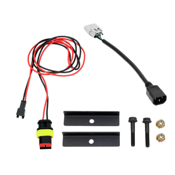 Charger Pigtail / C14 to LQC Receptacle, Eco Battery Battery Mounting Kit / ICON EV/ADEV