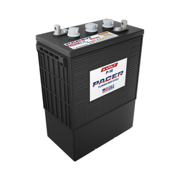 Pacer P-16 6V Deep-Cycle Flooded Battery